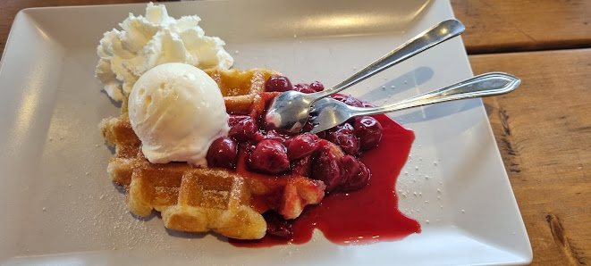 Café waterkant – Bild