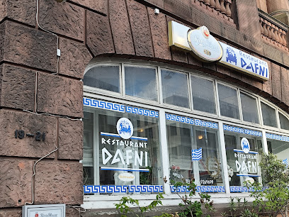 Restaurant Dafni, Inhaber Christos Ziongos. Kfr.