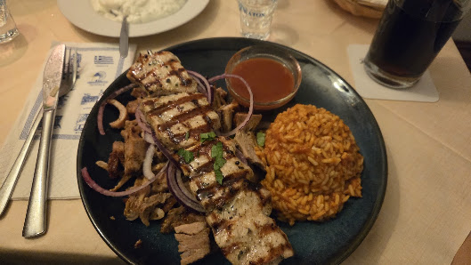 Restaurant Dafni, Inhaber Christos Ziongos. Kfr. – Bild