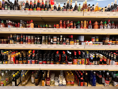 Asia Markt Asiatischer Lebensmittelmarkt – Bild