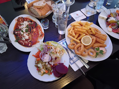 Restaurant Dafni, Inhaber Christos Ziongos. Kfr. – Bild