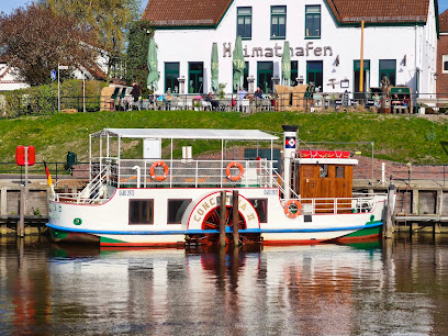 Raddampfer Concordia II - Reederei Warrings