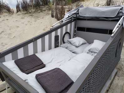 Schlafstrandkörbe Oststrand Wangerooge – Bild