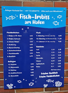 Fisch-Imbiss am Hafen – Bild