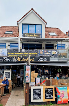 Café waterkant – Bild