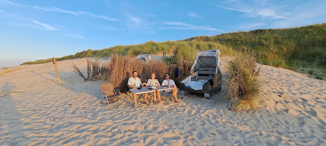 Schlafstrandkörbe Oststrand Wangerooge – Bild