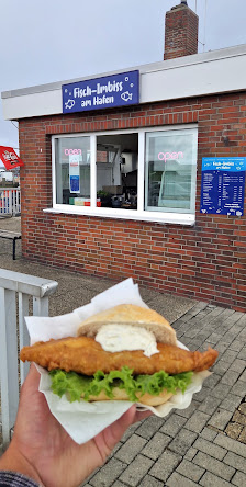 Fisch-Imbiss am Hafen – Bild